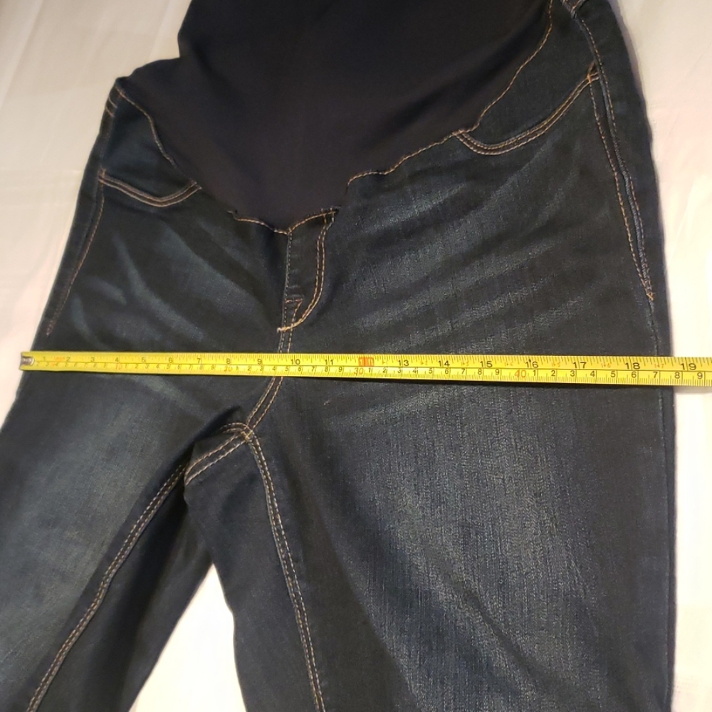 1822 DENIM New Maternity Jeans Stretch Top Pull On Bootcut Women's 29 NWOT - Picture 5 of 10